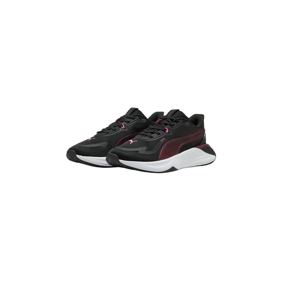 Кроссовки для спортзала PUMA PWR Hybrid Low Тренировочные кроссовки Женские Черные Розовые - изображение 4