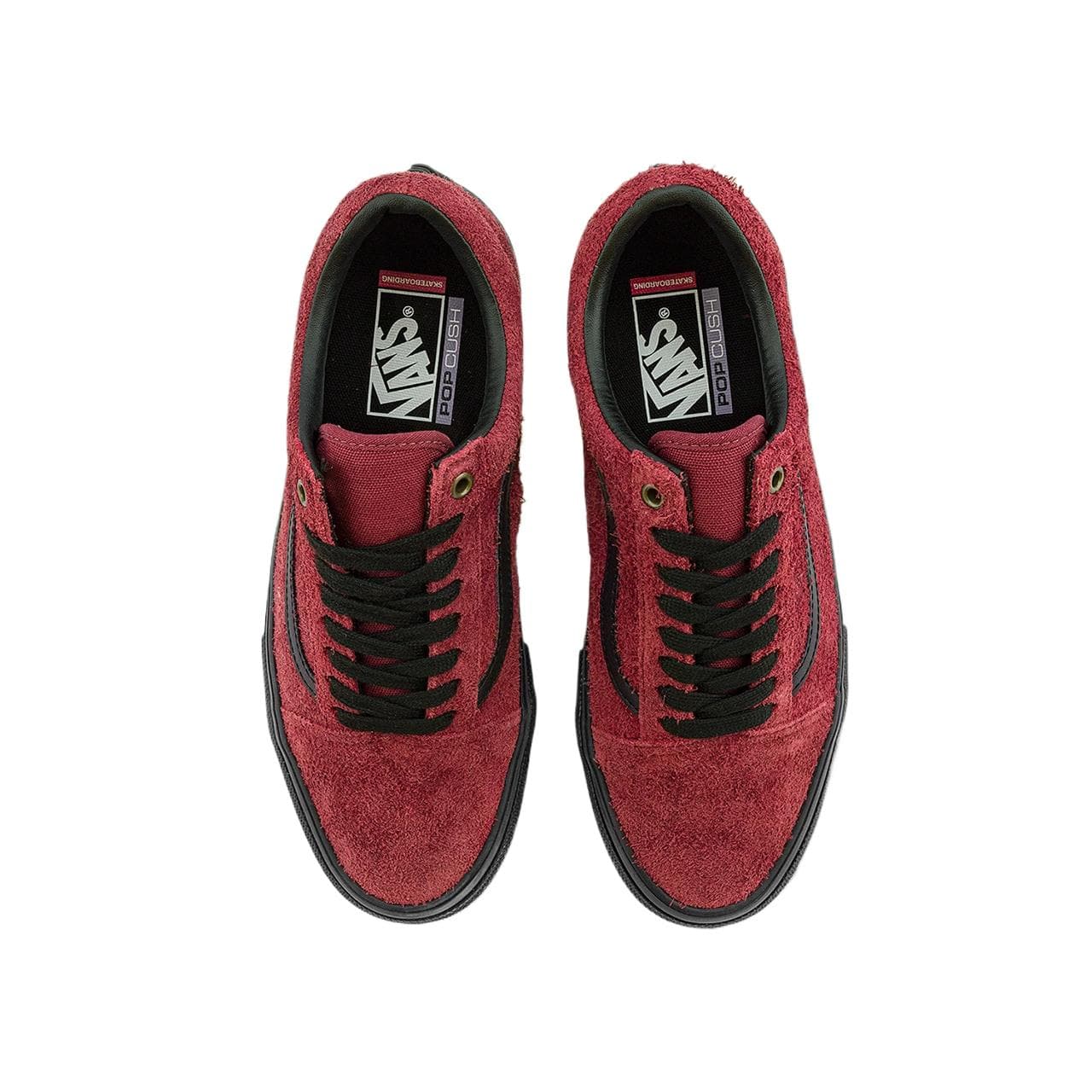 Кроссовки Vans Устойчивая к истиранию низкая обувь для скейтбординга унисекс бордового цвета - изображение 3