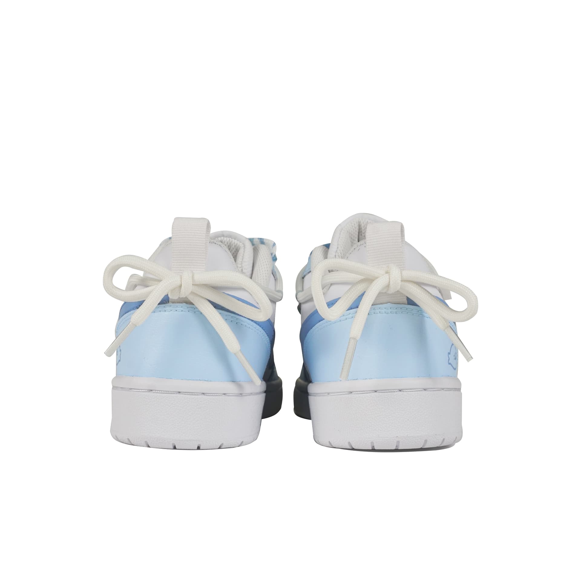 Кроссовки Nike Court Borough Low GS White Blue - изображение 5