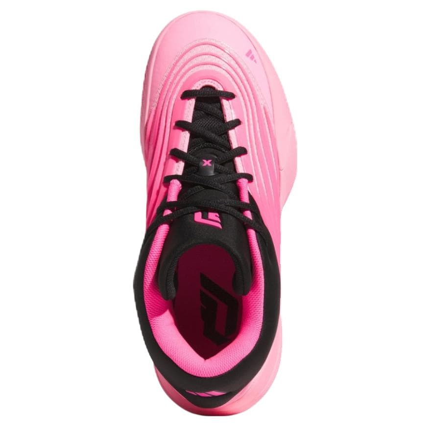 Кроссовки для баскетбола Adidas Dame 10 Low Топ Баскетбольные кроссовки Унисекс Розовый черный - изображение 5