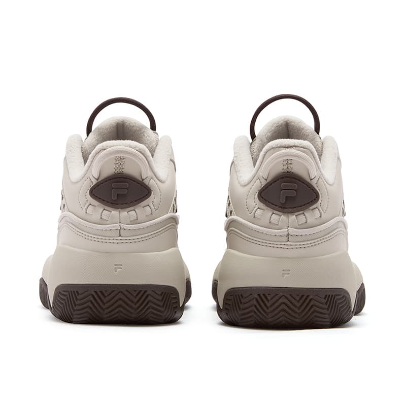 Кроссовки для баскетбола FILA FUSION FIRE Flame Shoes С флисовой подкладкой Модный спортивный текстиль Синтетическая кожа MID Топ - изображение 5
