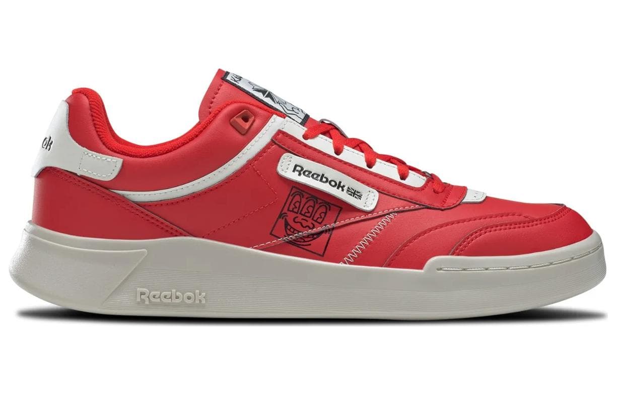 Кроссовки Keith Haring x Reebok Club C Legacy Red - изображение 2