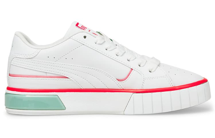 Кроссовки PUMA Cali White Green Orange - изображение 2