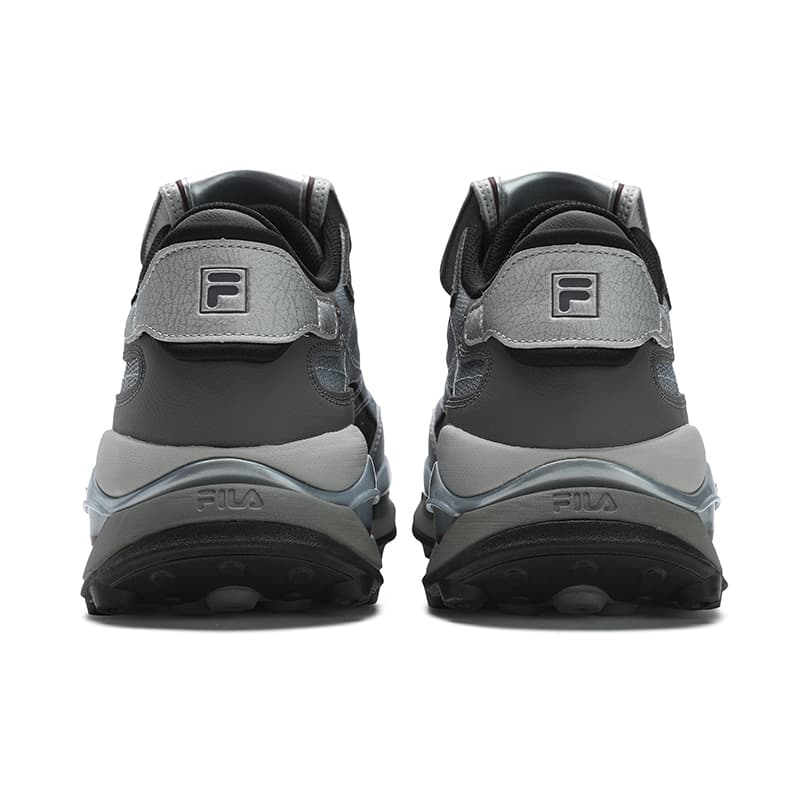 Кроссовки FILA KM2 Аbrasion Resistant Покрытие Поддержка Баланс Легкий Низкий Топ Походная обувь Мужская Средне-серый - изображение 3