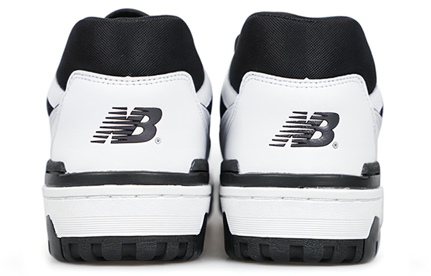 Ретро баскетбольные кроссовки New Balance 550 Black White - изображение 4