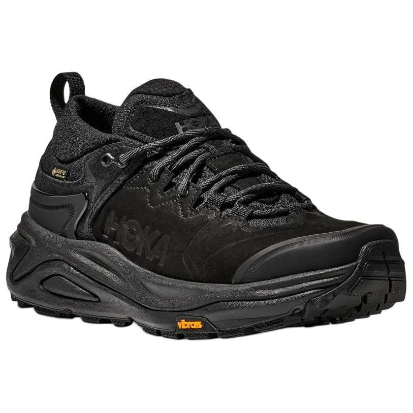 Кроссовки HOKA ONE ONE Kaha 3 Коровья кожа текстиль синтетическая кожа дышащий низкий топ походная обувь мужской черный - изображение 3