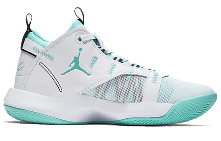 Кроссовки для баскетбола Air Jordan Jumpman 2020 PF Mint Green - изображение 2