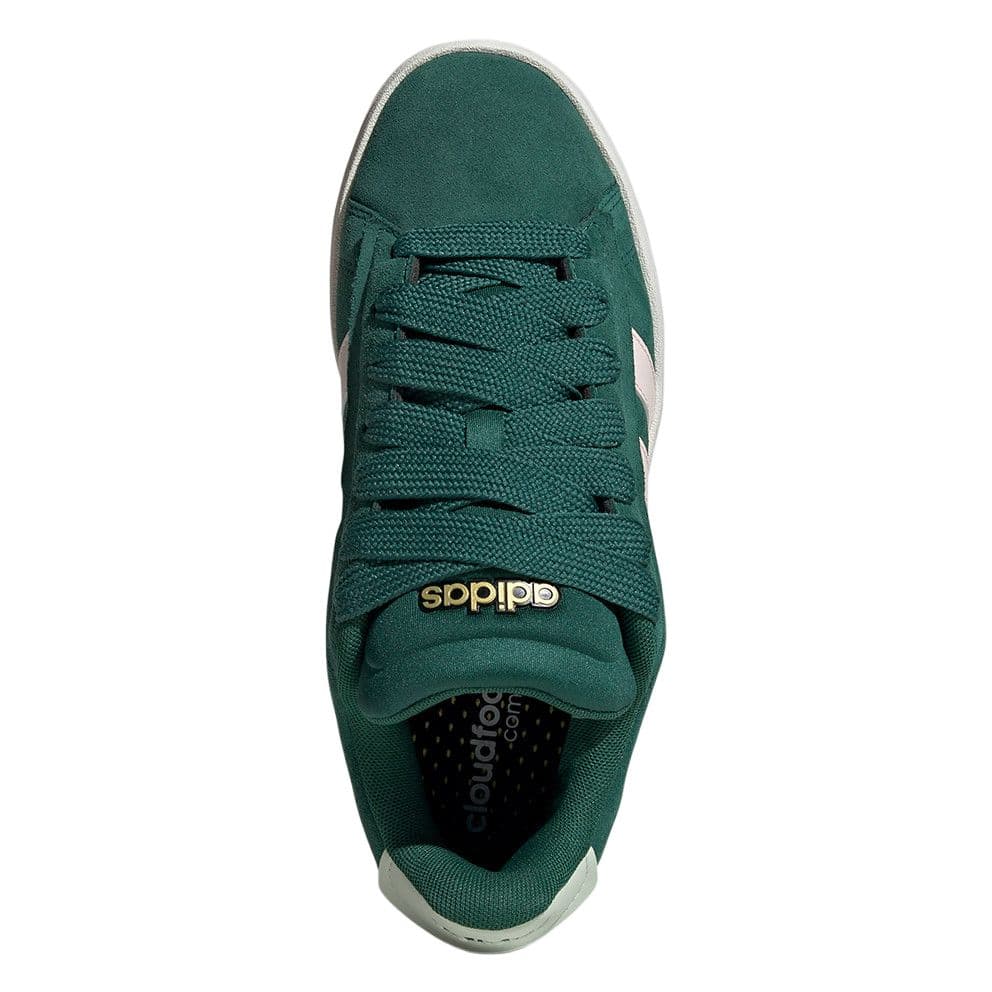 Кроссовки Adidas GRAND COURT ALPHA Амортизация Низкие Кроссовки для скейтбординга Женские Зеленые Белые - изображение 3