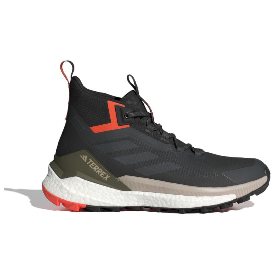 Кроссовки Adidas TERREX FREE HIKER 2,0 Мягкий и комфортный Дышащий High Топ Походная обувь Мужской Черный - изображение 2