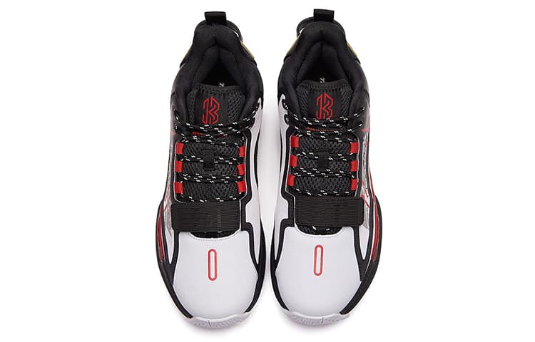 Кроссовки для баскетбола 361° Signature Mid Basketball Shoes Black Red - изображение 2