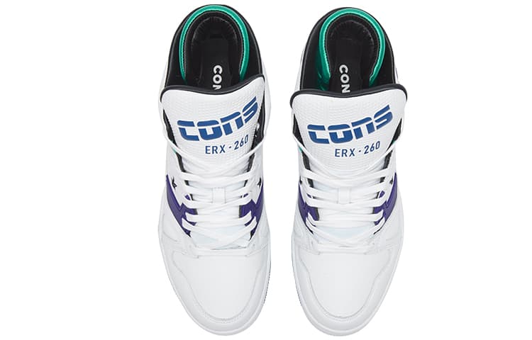 Ретро баскетбольные кроссовки Converse ERX 260 Mid Don C Jewel White - изображение 3