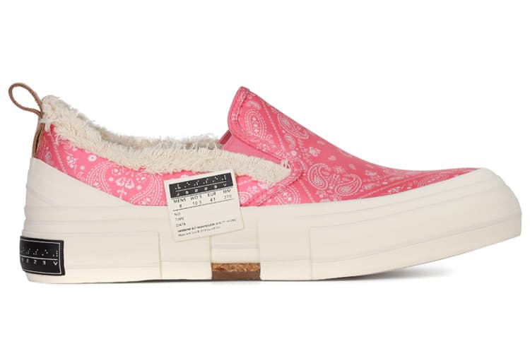 Кроссовки xVESSEL G.O.P. Paisley Pink Slip On - изображение 2