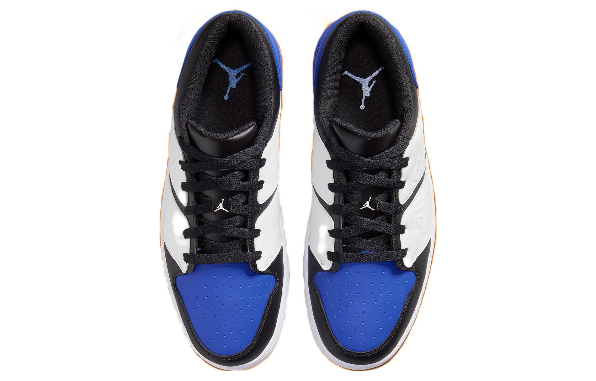 Ретро баскетбольные кроссовки Jordan Nu Retro 1 Low "Sport Royal" - изображение 4