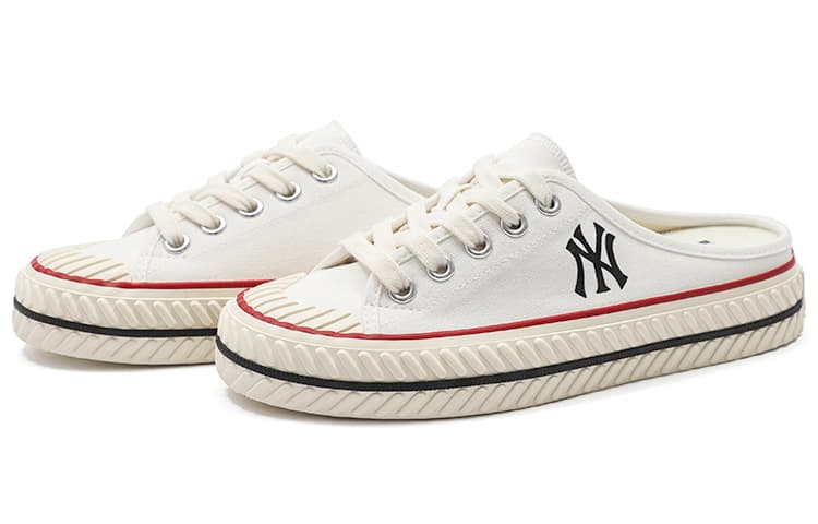 Кеды MLB Canvas Low White - изображение 3