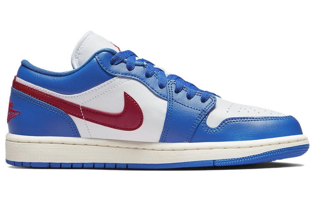 Ретро баскетбольные кроссовки Jordan Air Jordan 1 "Sport Blue" - изображение 2