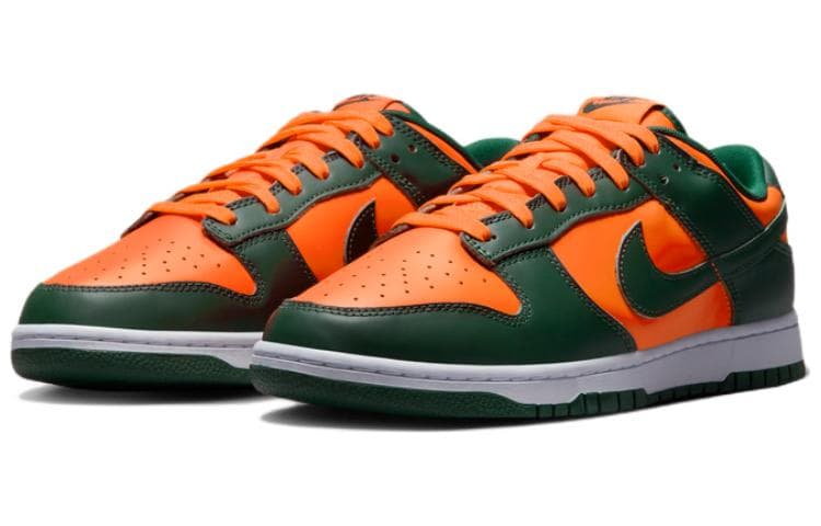 Кроссовки Nike Dunk Low Retro "Miami Hurricanes" — фото 3