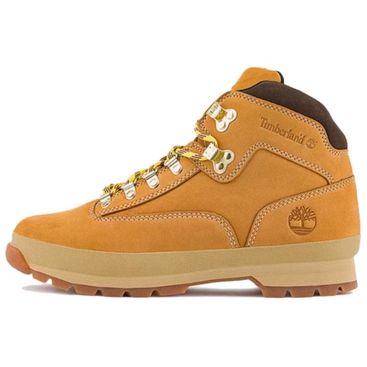 Кроссовки Timberland Противоскользящая Износостойкая MID Топ Альпинистская Обувь Мужская Желтая - изображение 1