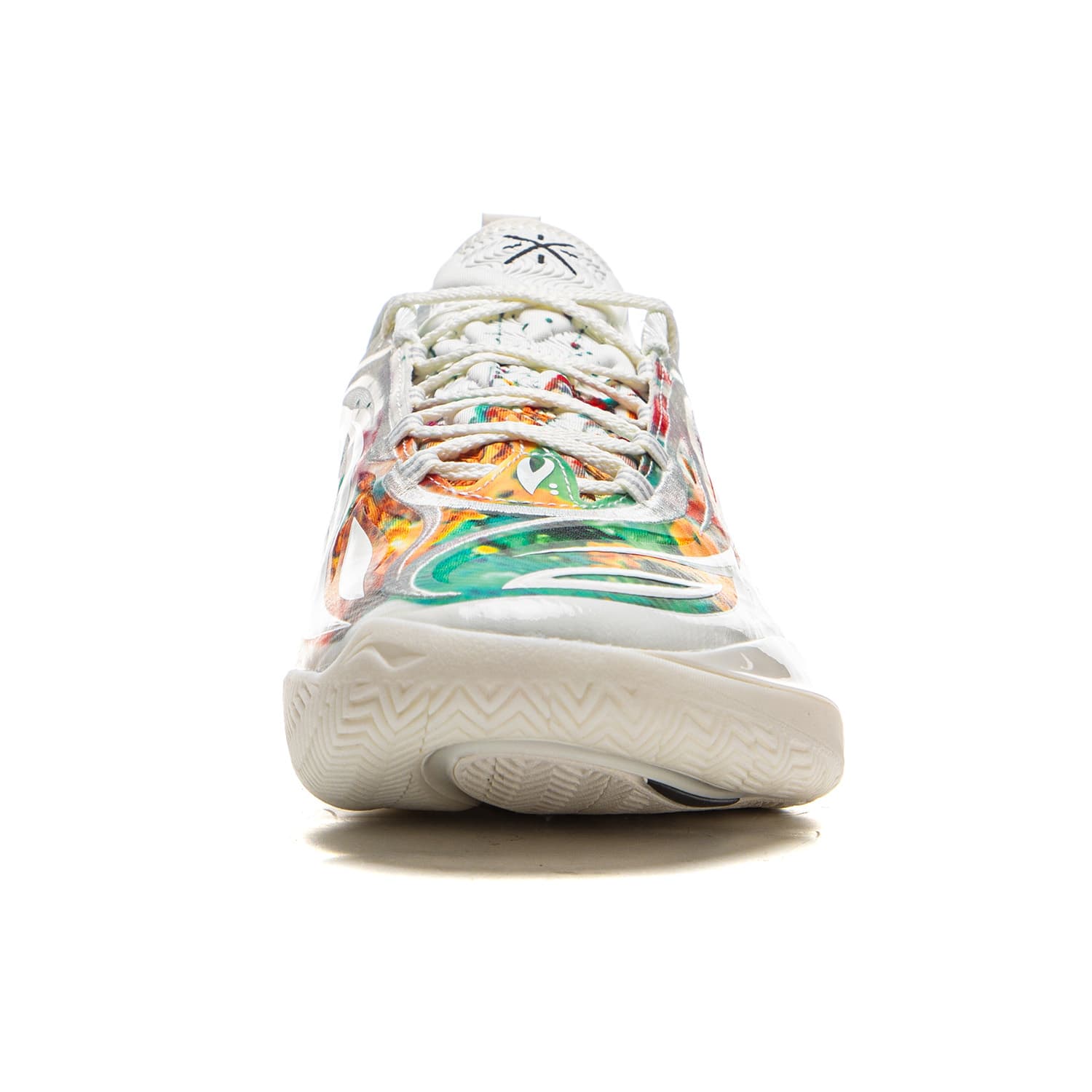 Кроссовки для баскетбола Li-Ning Wade 808 5Ultra v2 Фейерверк Легкий гибкий стабильный поддержка покрытие антискручивание лоу-топы баскетбольные кроссовки мужской шампанский белый - изображение 5