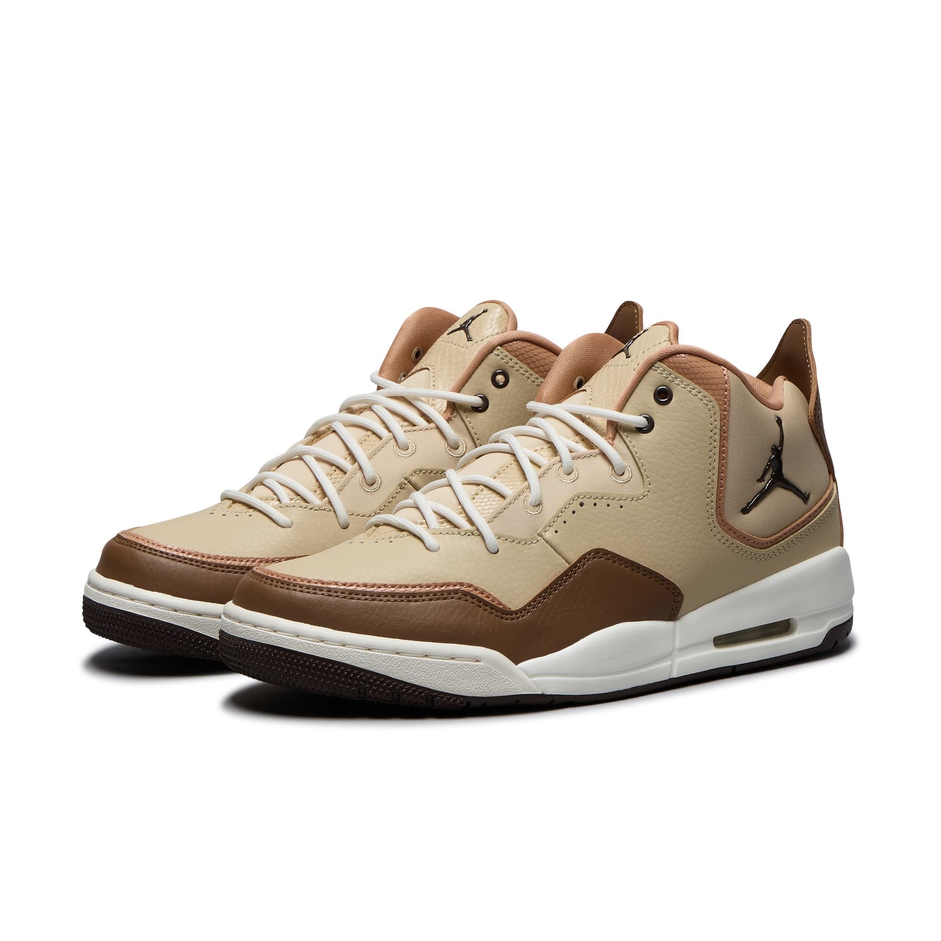 Ретро баскетбольные кроссовки Jordan Courtside 23 Brown - изображение 2