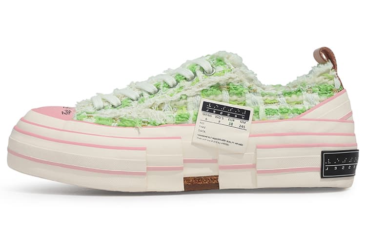 Кеды xVESSEL G.O.P. Lows "Grass Tweed" - изображение 2