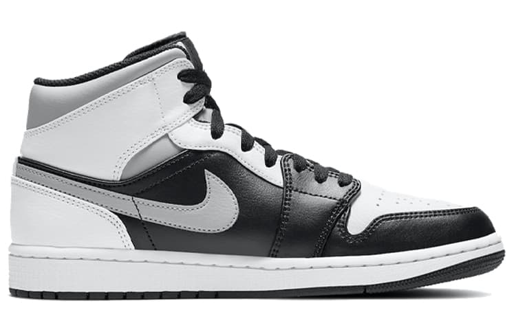 Ретро баскетбольные кроссовки Jordan Air Jordan 1 Mid "White Shadow" - изображение 2