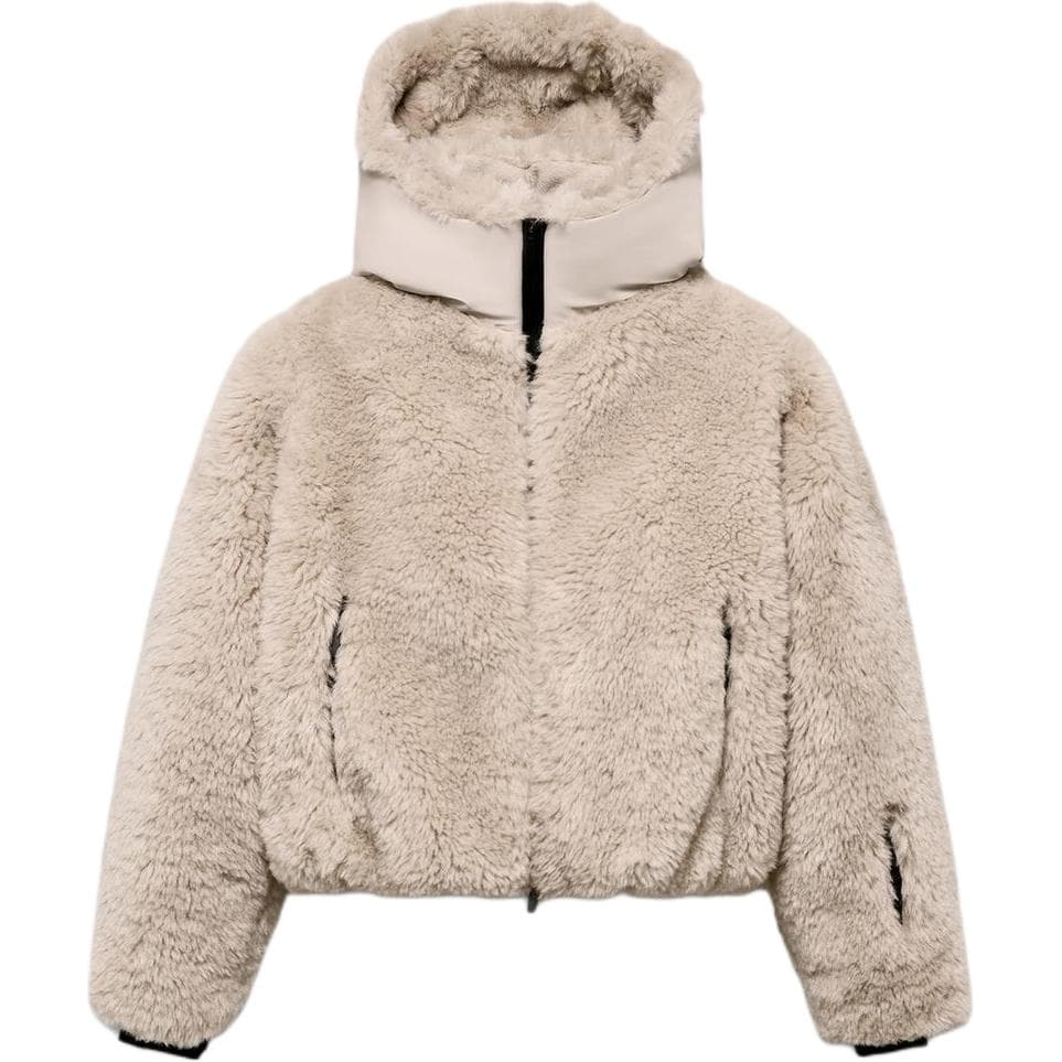 ZARA Skating Collection Бархатовое пальто женское - изображение 1