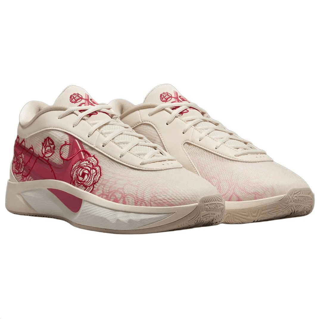 Кроссовки для баскетбола Nike Giannis Freak 6 Противоскользящие Устойчивые к истиранию Низкие Баскетбольные кроссовки Мужские Розовые - изображение 4