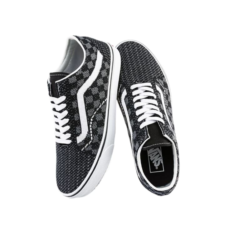 Кеды Vans Old Skool Low Top Кеды Унисекс Черный Белый - изображение 5
