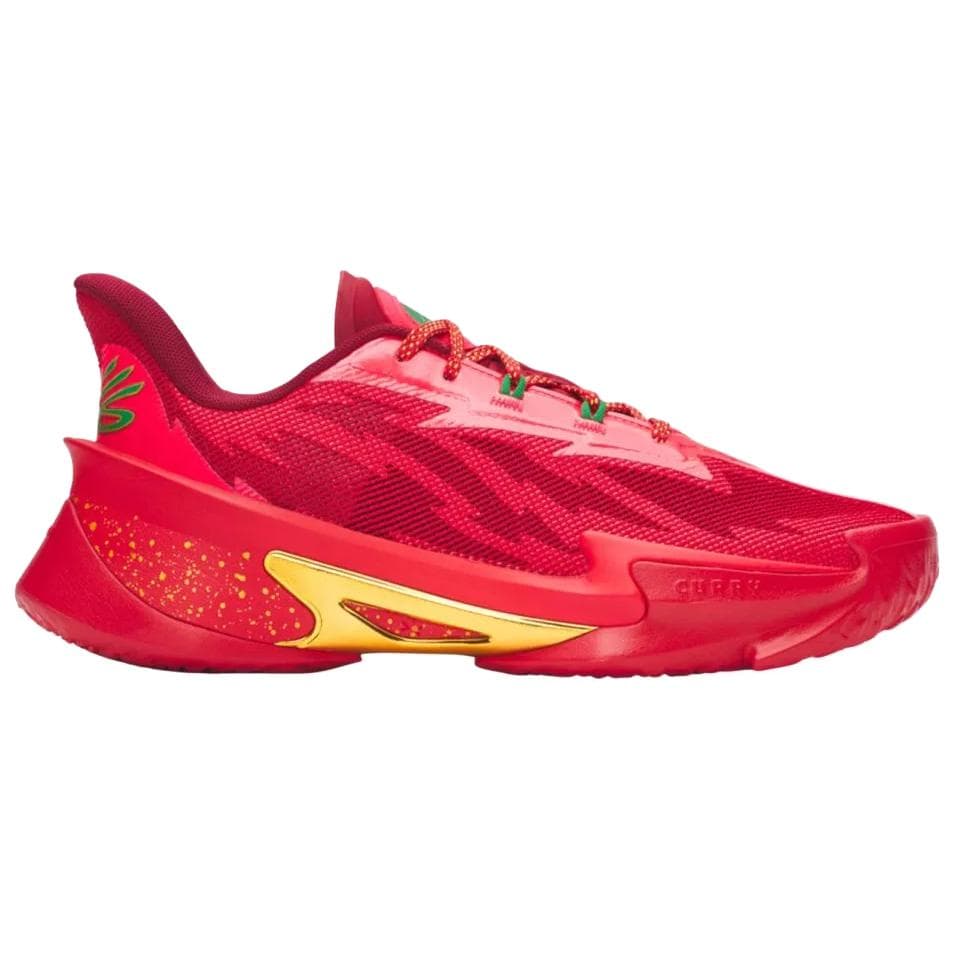 Кроссовки для баскетбола Under Armour CURRY SERIES 7 Low Топ Баскетбольные кроссовки Мужские Красные - изображение 2