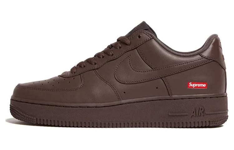Кроссовки Supreme x Nike Air Force 1 Low "Baroque Brown"