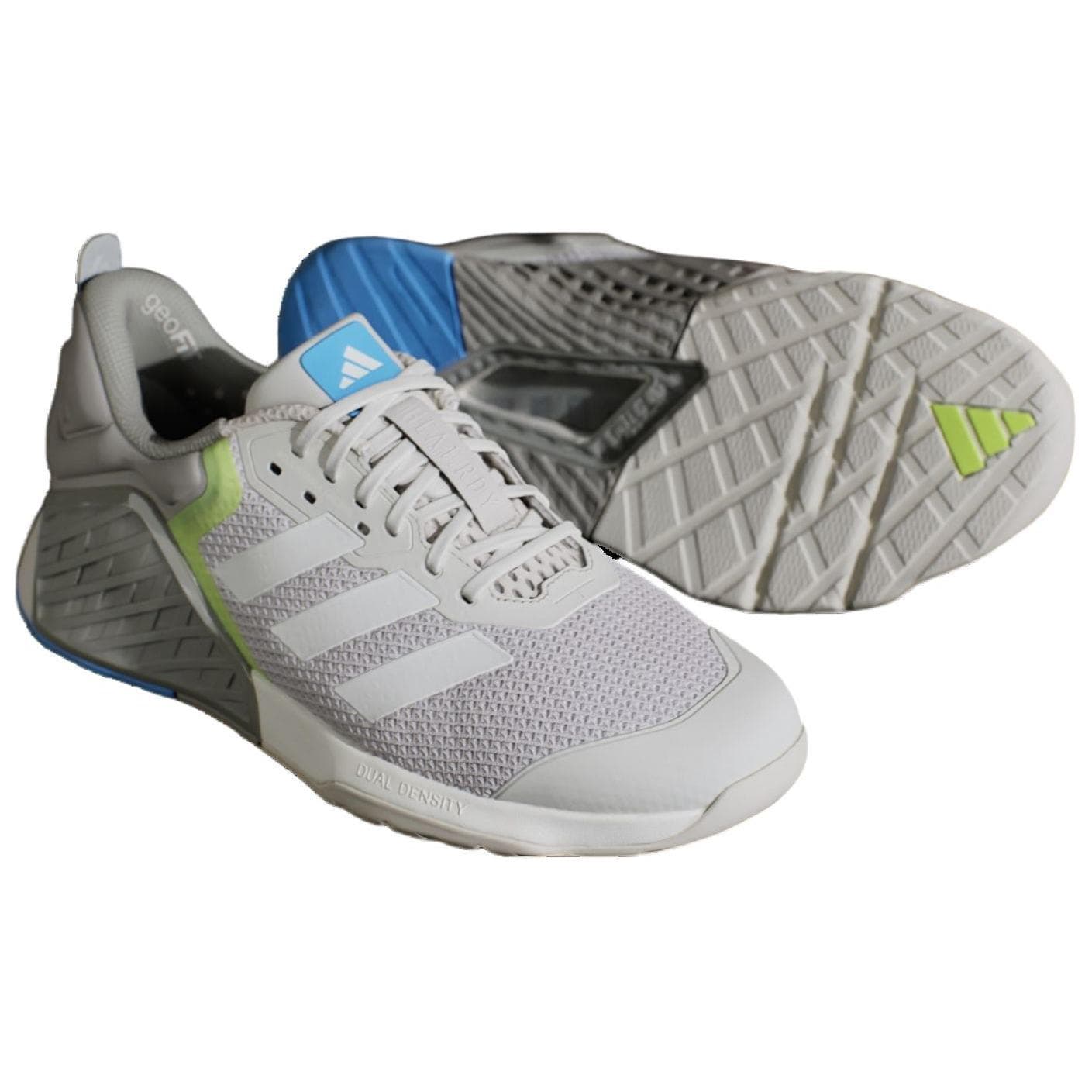 Кроссовки для спортзала Adidas DROPSET 3 Low Топ Кроссовки для тренировок Унисекс Серый - изображение 3