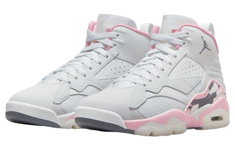 Ретро баскетбольные кроссовки Jordan MVP "Shy Pink" - изображение 3