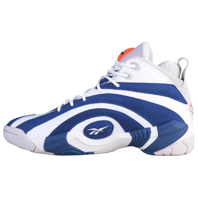 Ретро баскетбольные кроссовки Reebok Shaqnosis Ретро Баскетбольные Кроссовки Мужские Синие Белые - изображение 1