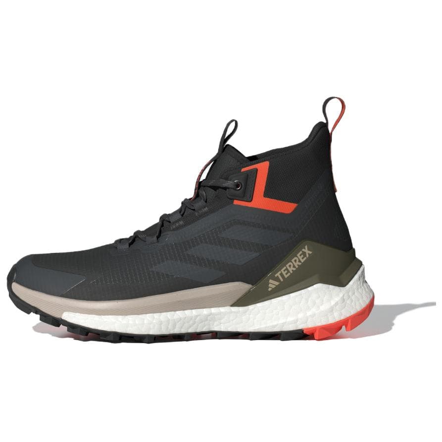 Кроссовки Adidas TERREX FREE HIKER 2,0 Мягкий и комфортный Дышащий High Топ Походная обувь Мужской Черный - изображение 1