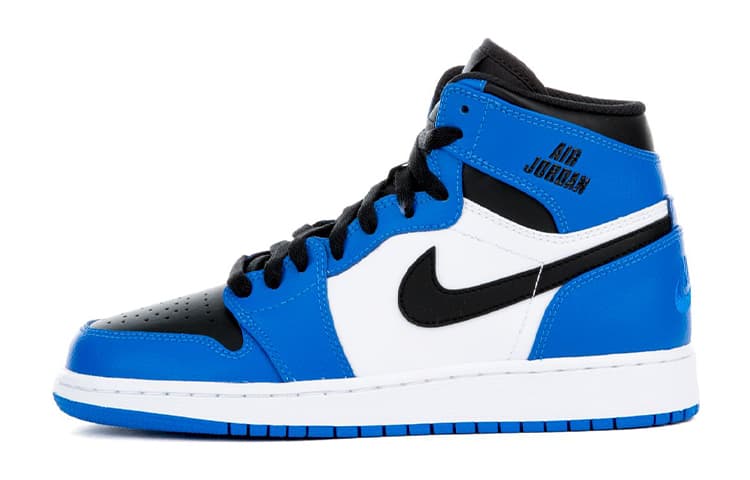 Ретро баскетбольные кроссовки Jordan Air Jordan 1 Retro High Blue White - изображение 1