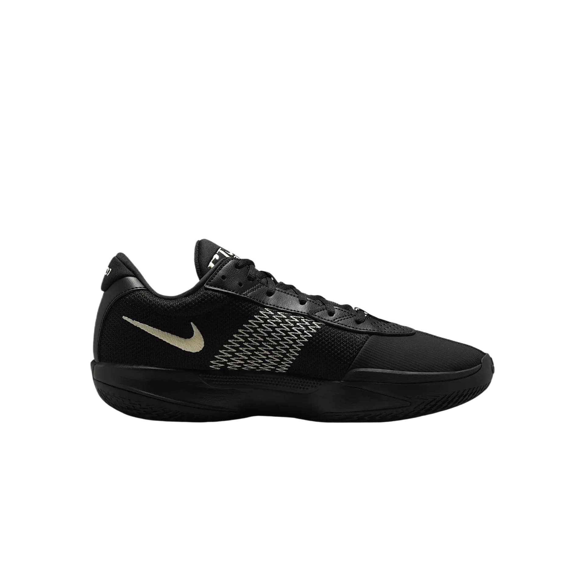 Кроссовки для баскетбола Nike Air ZOOM g.T. Cut ACADEMY Легкие Низкие Баскетбольные Кроссовки Унисекс Черные - изображение 2
