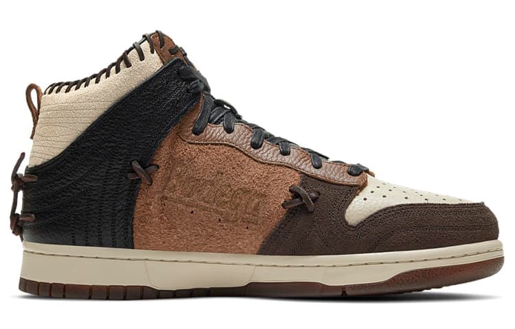 Кроссовки Bodega x Nike Dunk High "Legend" — фото 2