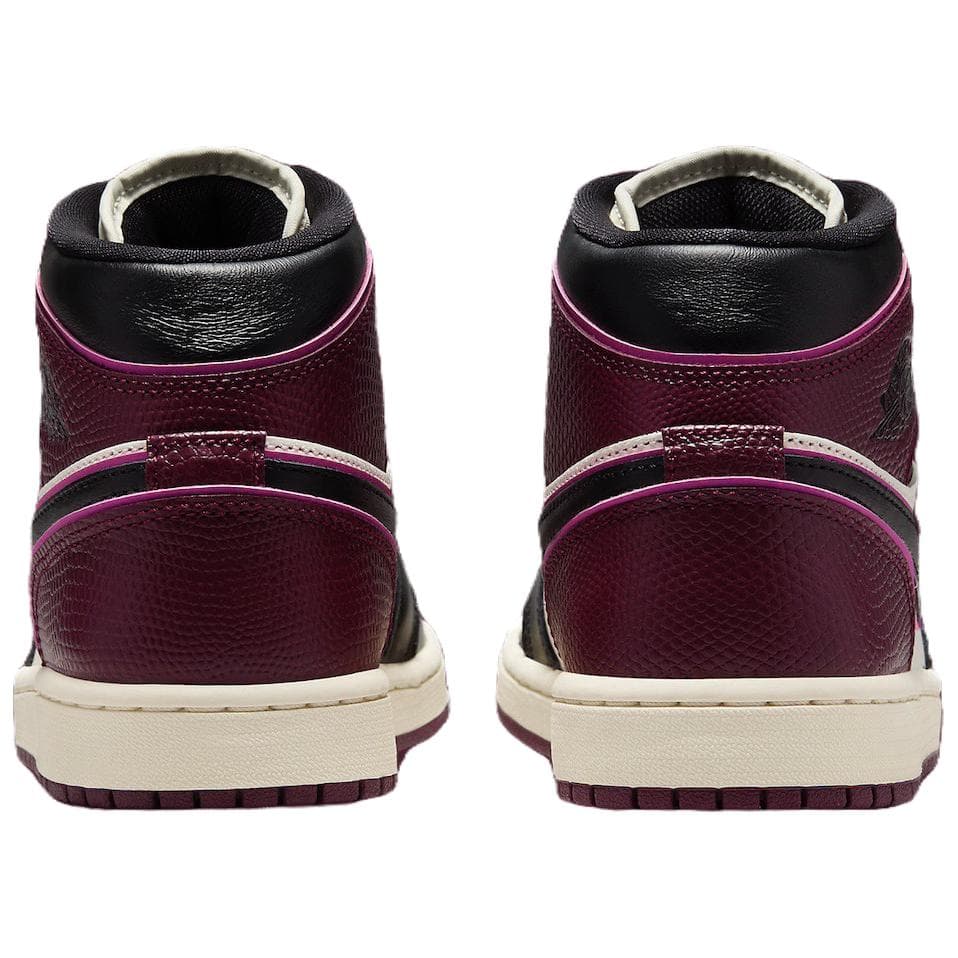 Ретро баскетбольные кроссовки Jordan Air Jordan 1 Mid "Bordeaux" - изображение 5