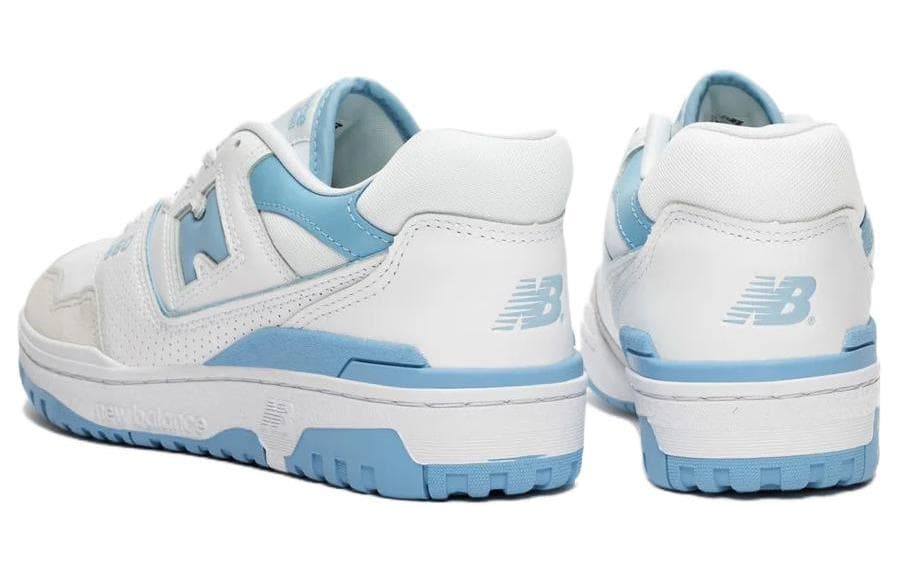 Ретро баскетбольные кроссовки New Balance 550 Blue White - изображение 5