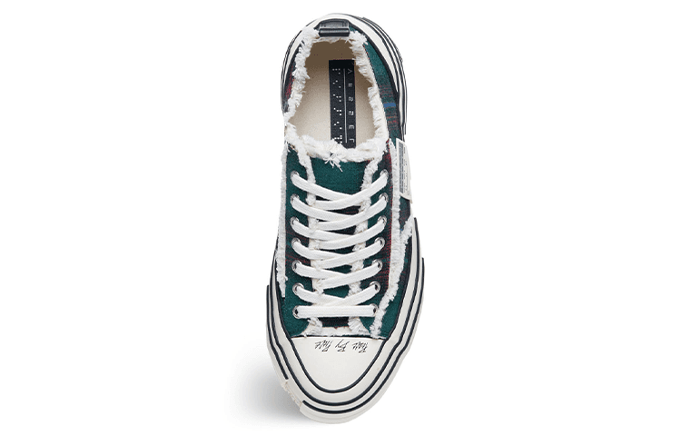 Кеды xVESSEL Forrest Green Plaid - изображение 5