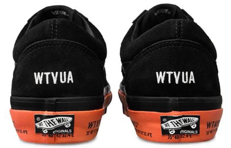 Кроссовки WTAPS x Vans Old Skool LX Black Red - изображение 5