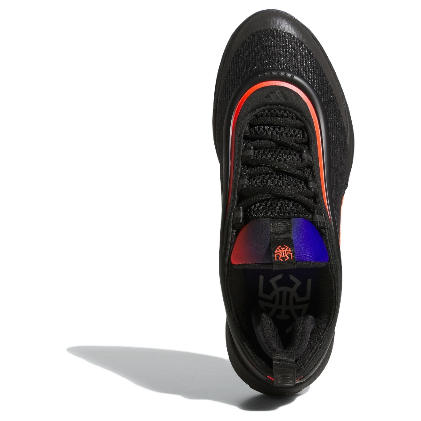 Кроссовки для баскетбола Adidas D.O.N. Issue 6 Low Баскетбольные кроссовки Мужские Черные Оранжевые - изображение 4