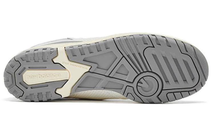 Ретро баскетбольные кроссовки Aimé Leon Dore x New Balance 650 White Grey - изображение 7
