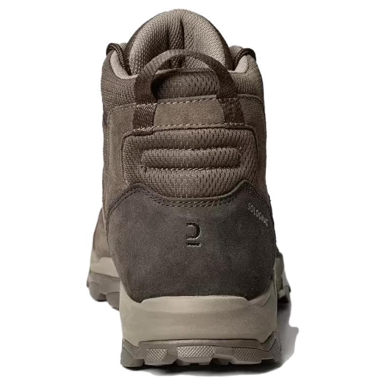 Кроссовки DECATHLON Противоскользящая Износостойкая MID Альпинистская Обувь Мужская Коричневая - изображение 4