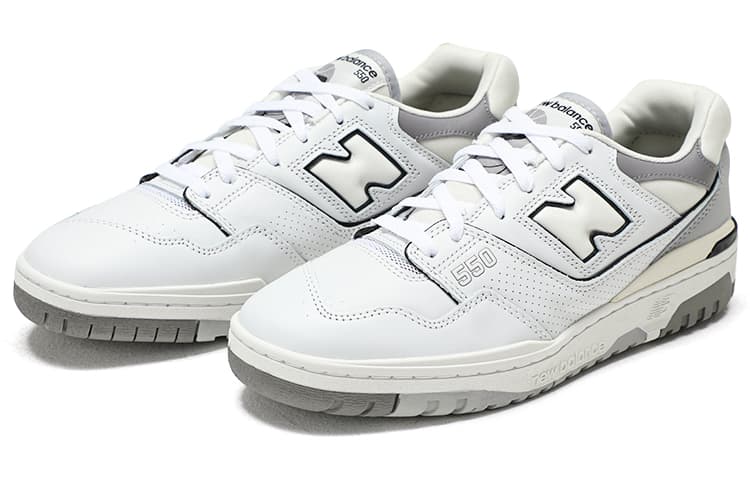 Ретро баскетбольные кроссовки New Balance 550 Shadow Grey - изображение 3
