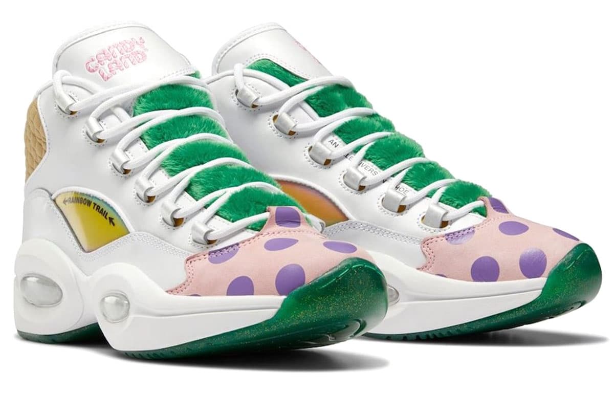 Кроссовки для баскетбола Reebok Question Candy Land TPU - изображение 3