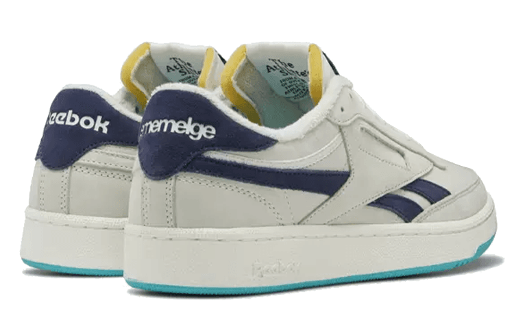 Кроссовки Mmlg x Reebok Club C Revenge White Blue - изображение 4