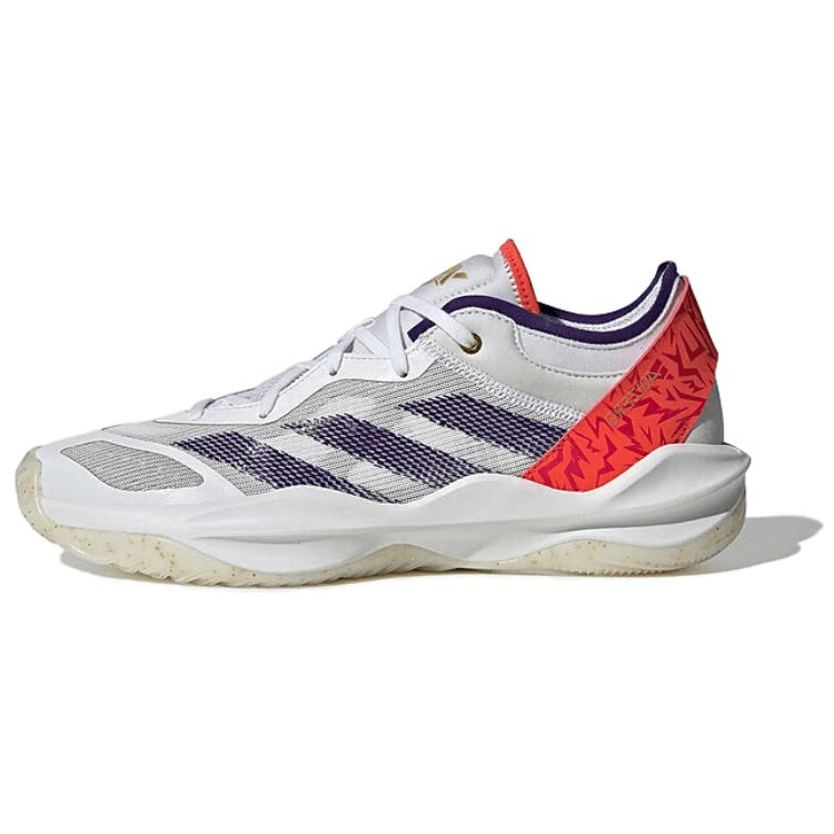 Кроссовки для баскетбола Adidas Adizero Select 2,0 Low Топ Баскетбольные кроссовки Унисекс Серый Красный - изображение 1