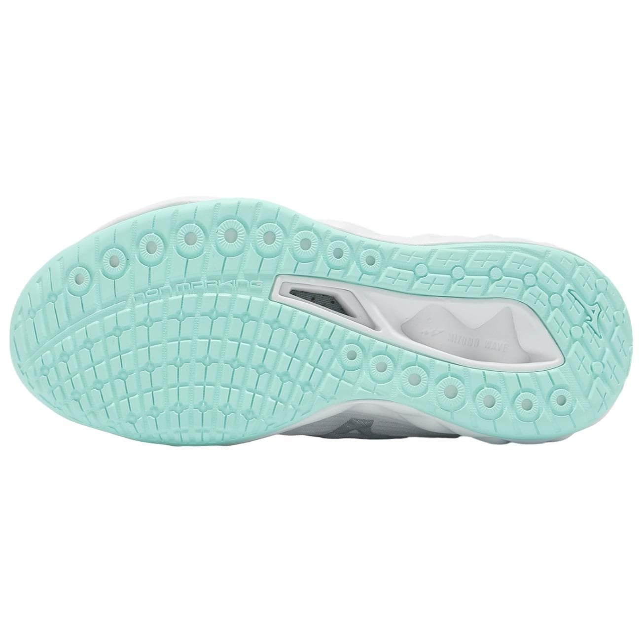 Кроссовки для спортзала Mizuno Wave Luminous 3 Low Тренировочные кроссовки Женские Белые Зеленые - изображение 4