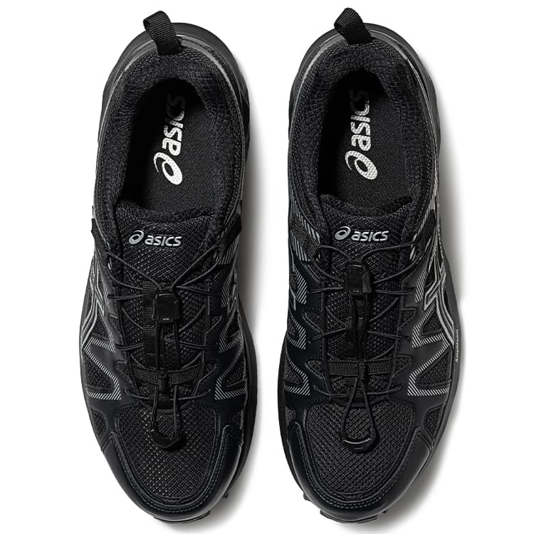 Кроссовки ASICS Gel Sonoma FE Текстиль Синтетическая кожа Дышащий Низкий верх Походная обувь Мужская Серебристо-черный - изображение 5
